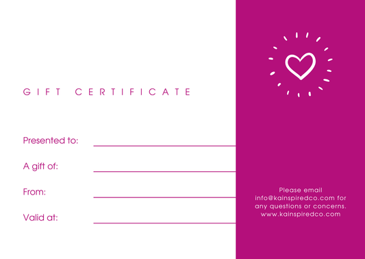 KA Inspired Gift Card