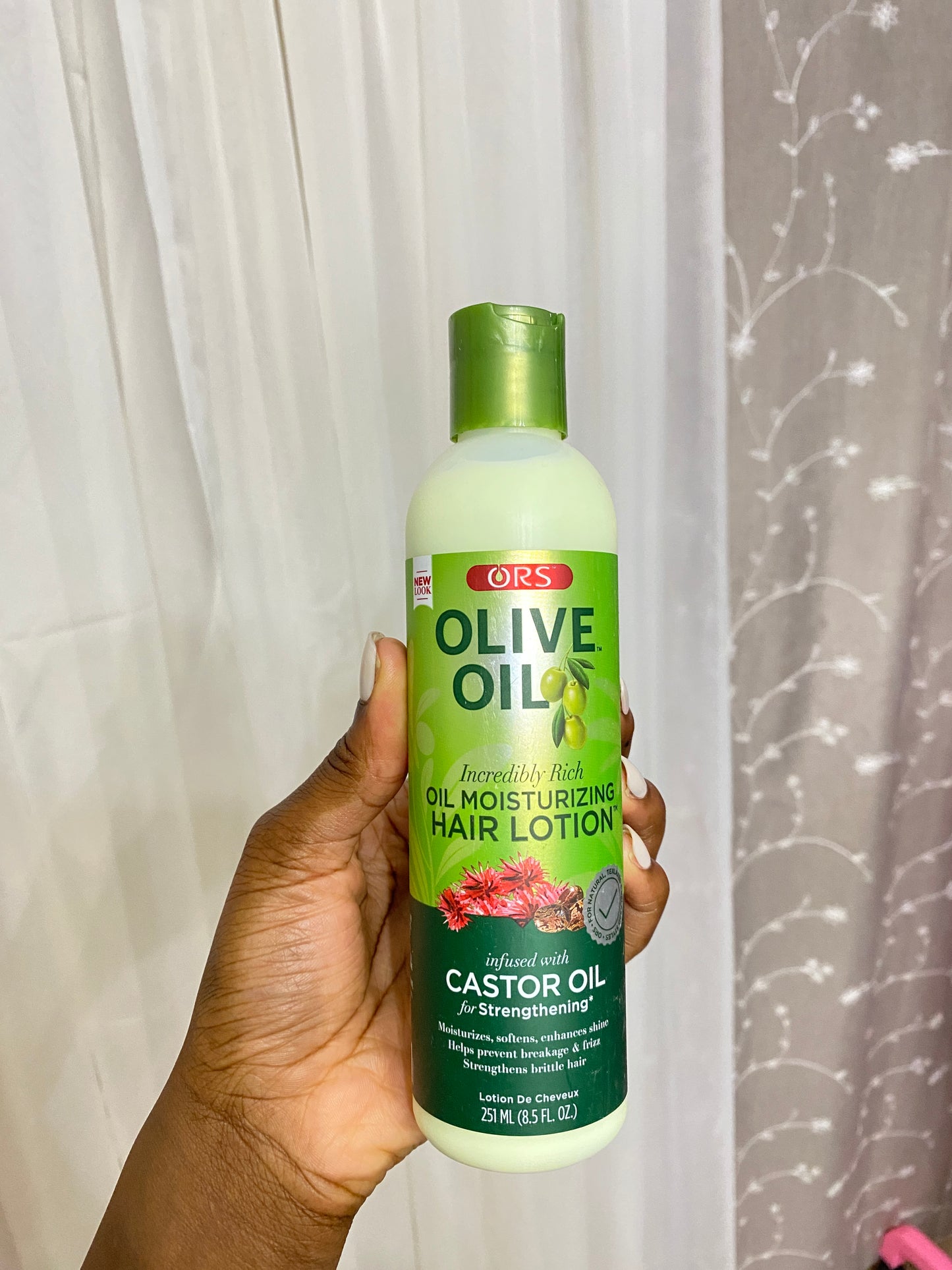 Olive Oil Moisturizer Hair Lotion with Castor Oil