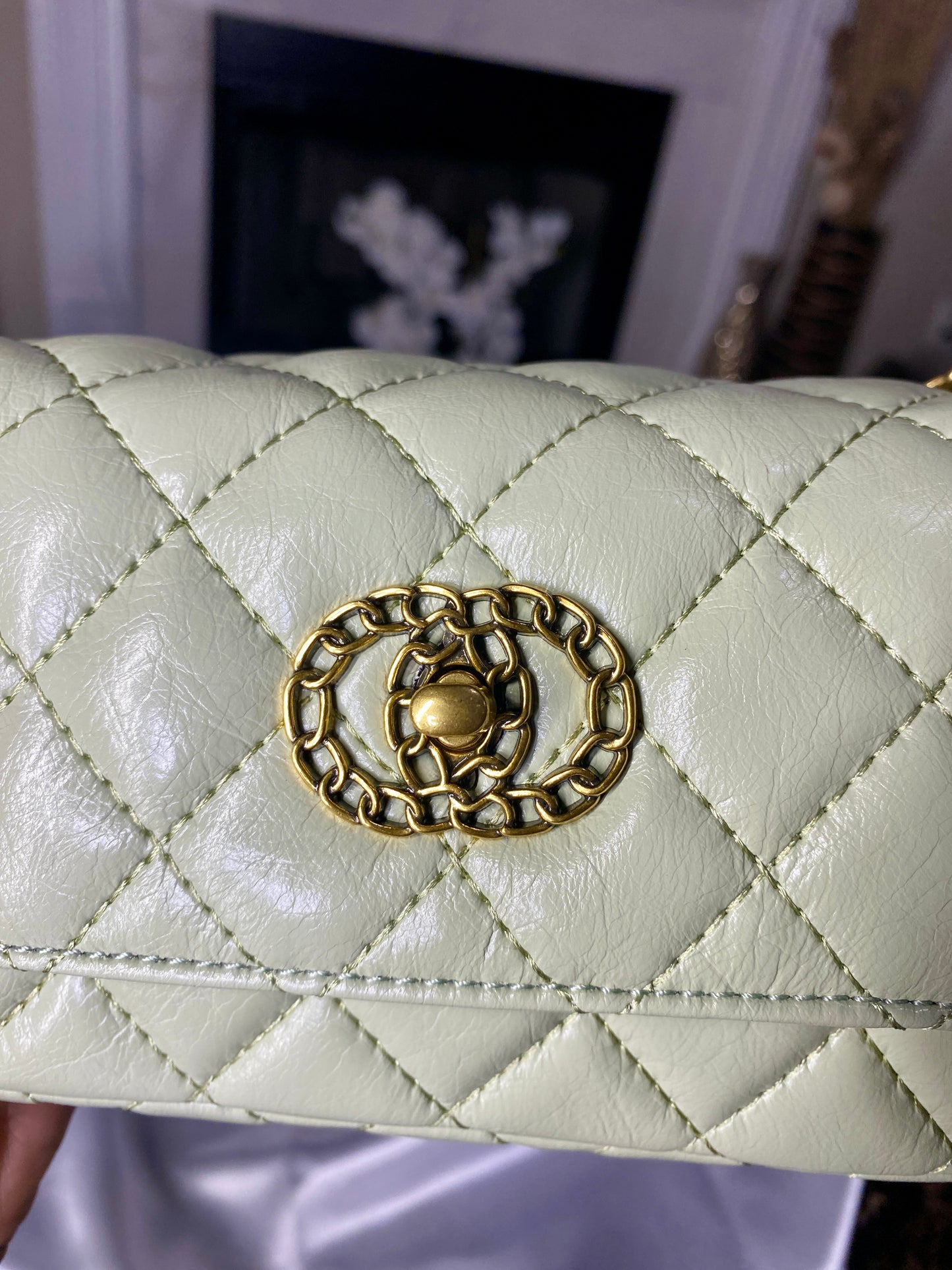 Lime Green Crossbody Bag