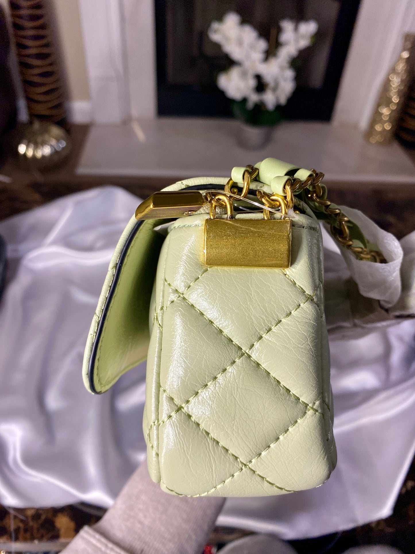 Lime Green Crossbody Bag