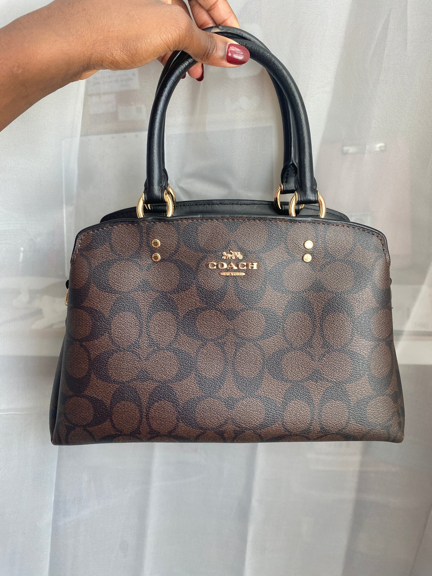 Pre-owned Authentic Coach Tote 91494