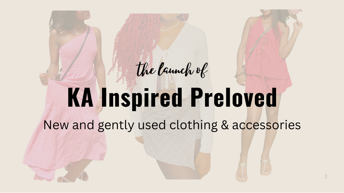 KA Inspired Co Launches Preloved Clothing & Accessories