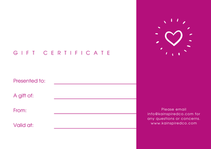 KA Inspired Gift Card
