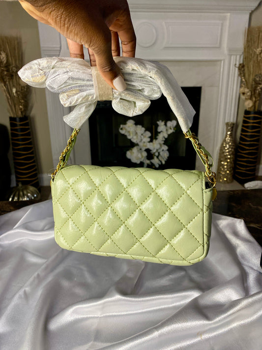 Lime Green Crossbody Bag