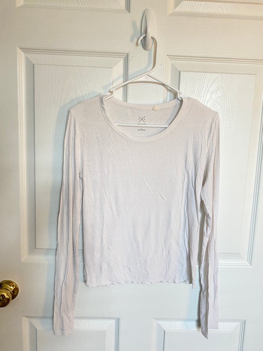 Pure White Long Sleeve Undershirt