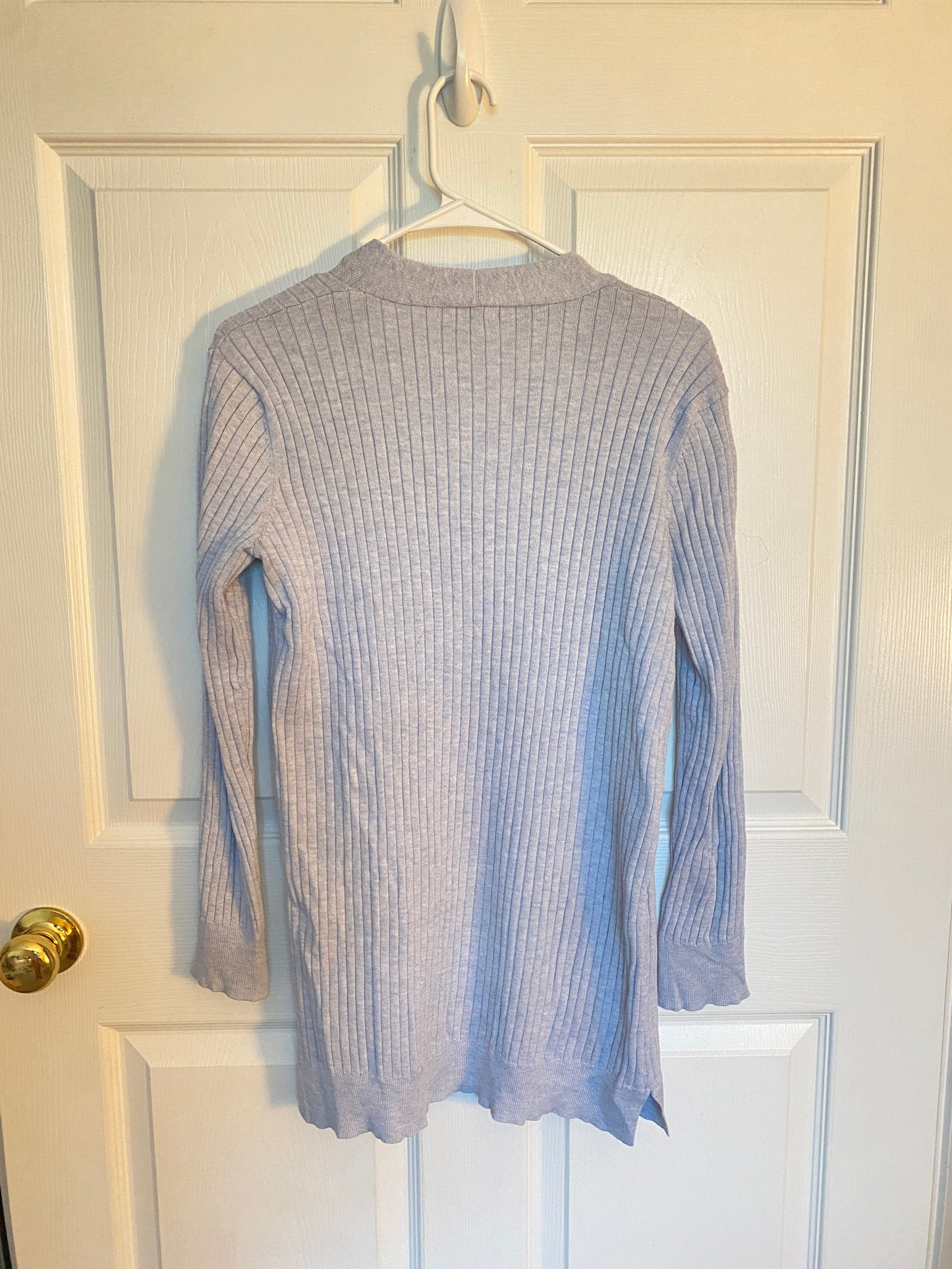 Light Blue Cardigan with Pockets