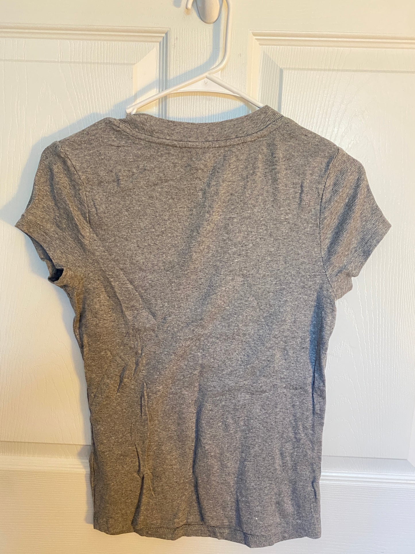 Classic Grey Crew Neck Tee