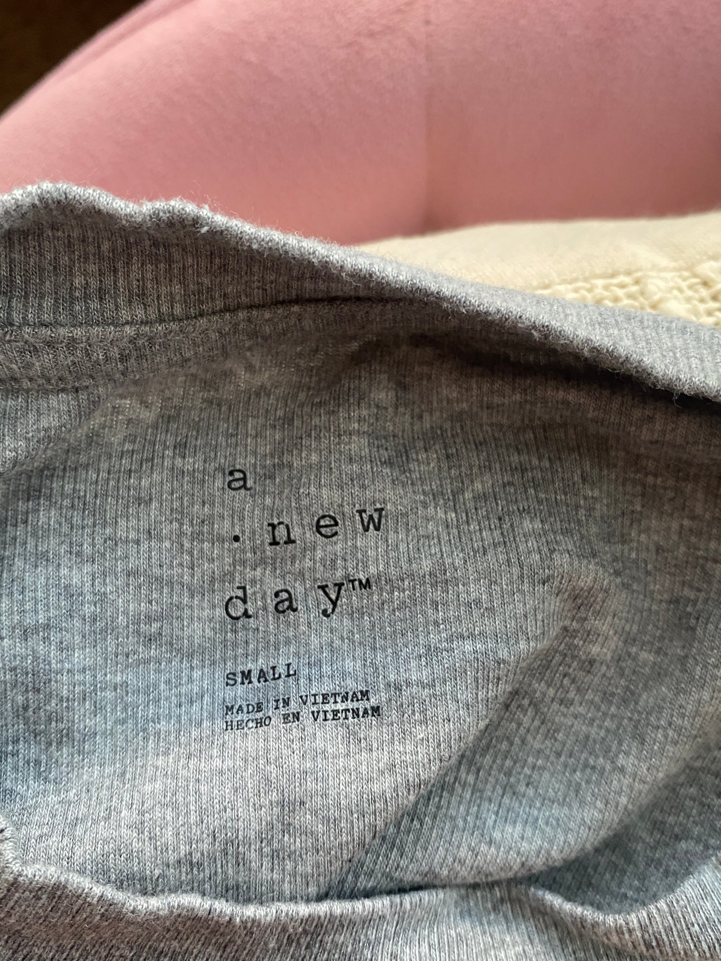 Classic Grey Crew Neck Tee