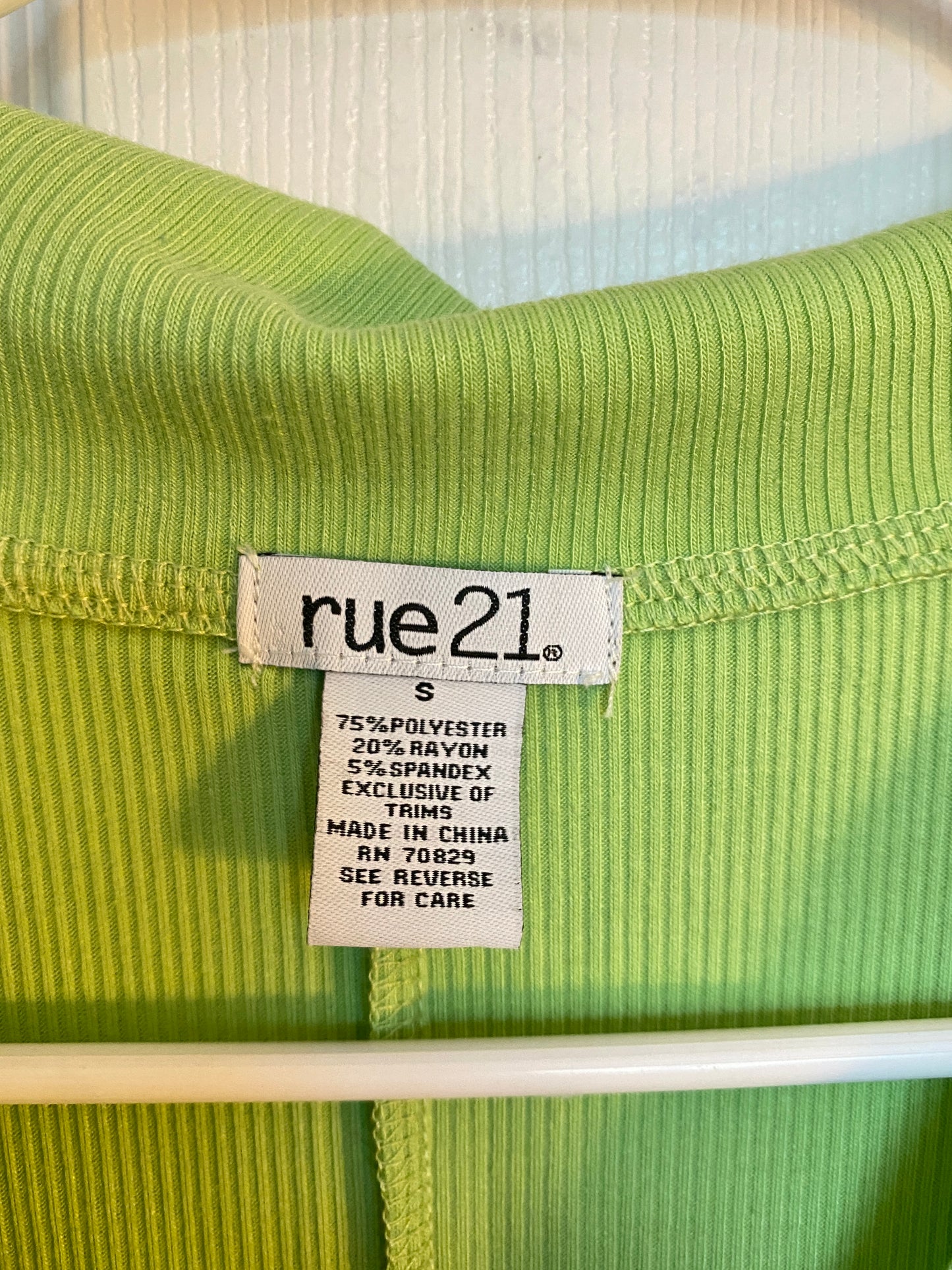 Green Collar Mini Dress