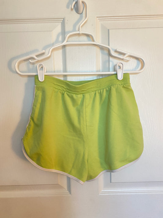 Green Knit Shorts