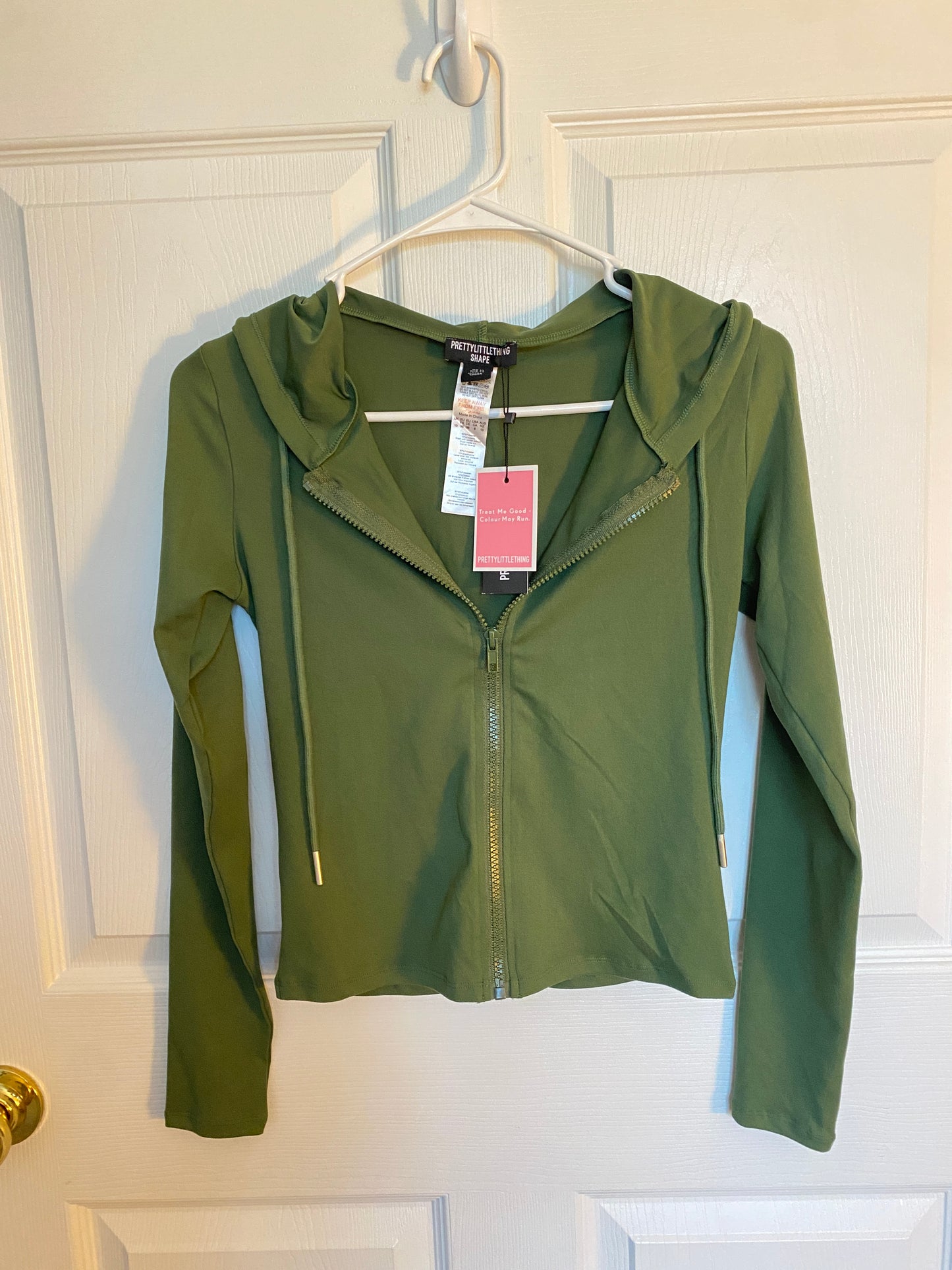 Olive Green Hoodie & Flared Pant Set