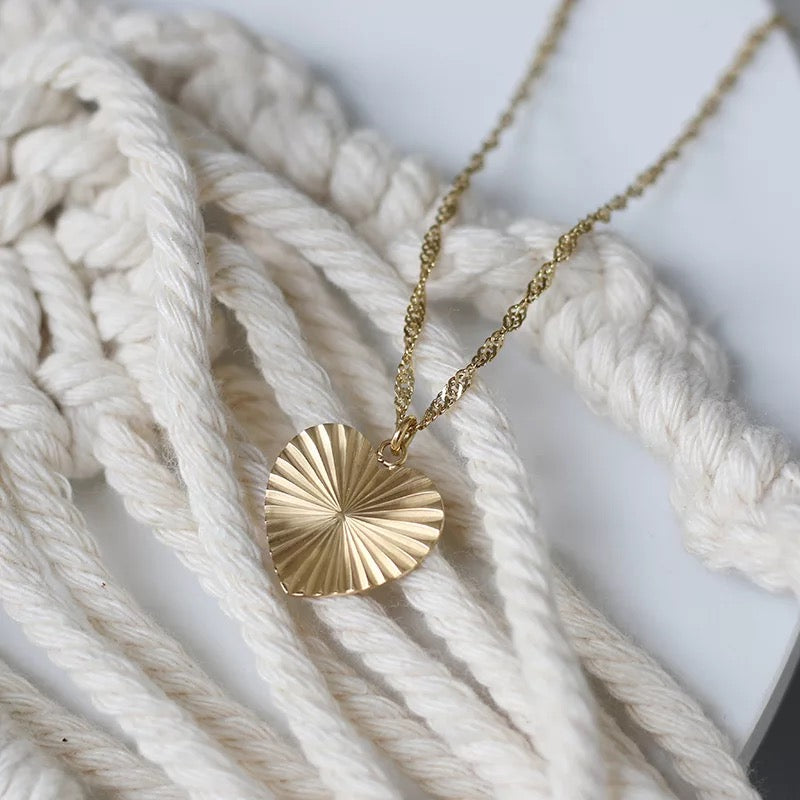 Glam Doll Heart Pendant Necklace