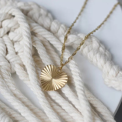 Glam Doll Heart Pendant Necklace