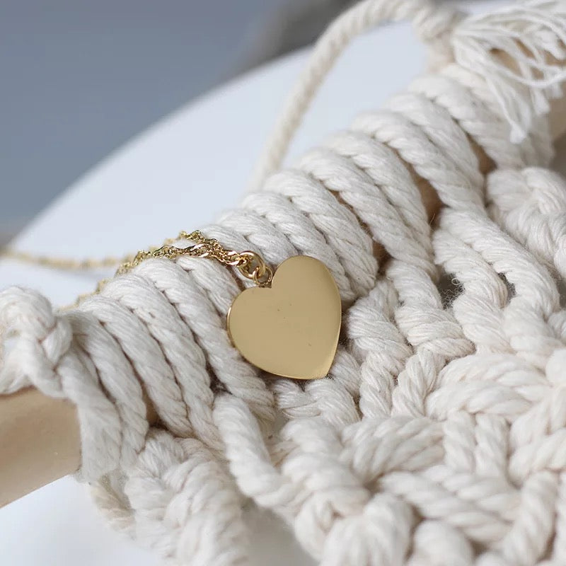 Glam Doll Heart Pendant Necklace