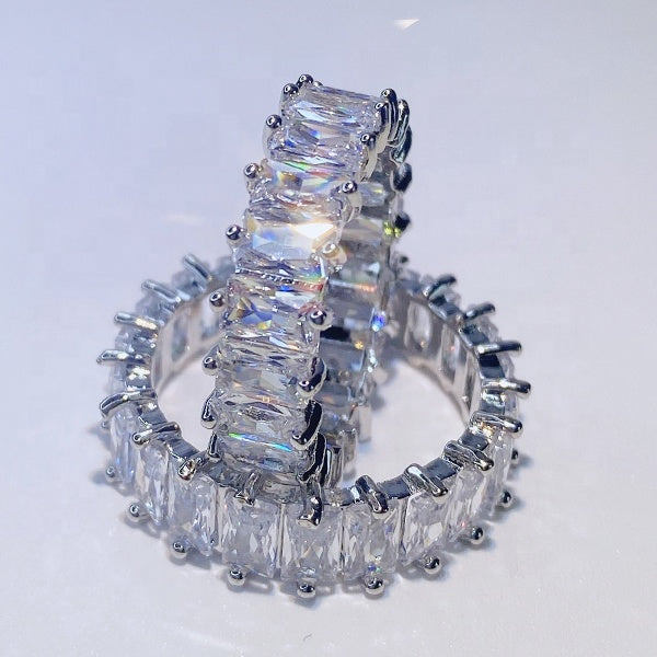 Babydoll Baguette Ring Set